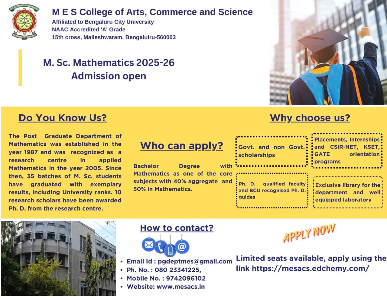 MES College of Arts, Commerce and Science